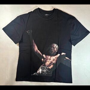Travis Scott Utopia Album Merch Tee - Blk Graphic/Tracklist Shirt /Men’s Medium